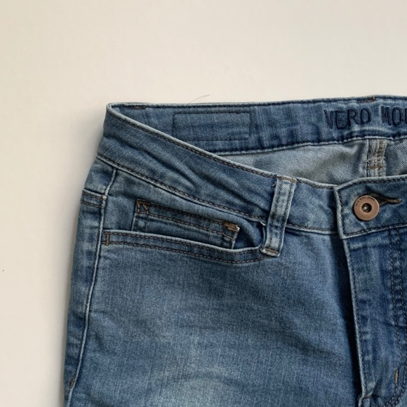 Vero Moda | Style: Wonder NW Jegging Jeans | Vintage Blue | Size 6 US - Picture 8 of 12